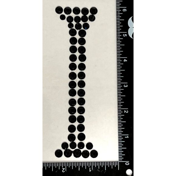 Recollections Halloween Bling Rhinestone Gem Embellishment " I " 353831 - Picture 1 of 3